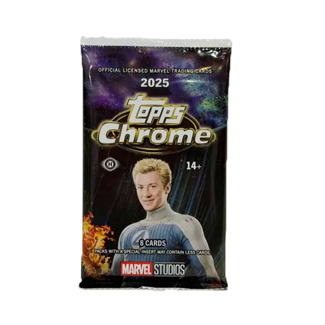 2025 Topps Chrome Marvel Value - Booster Pack - DiablesTCG