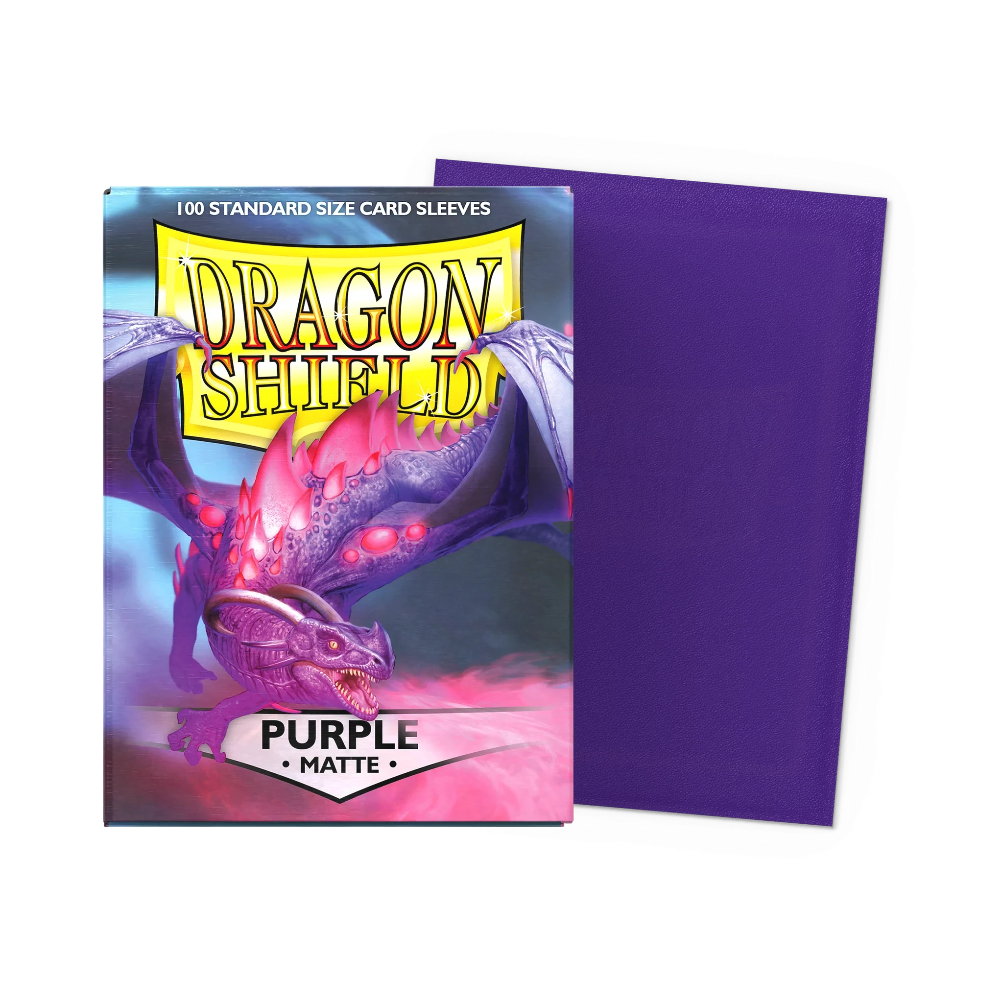 Koszulki na karty Dragon Shield - Purple Matte