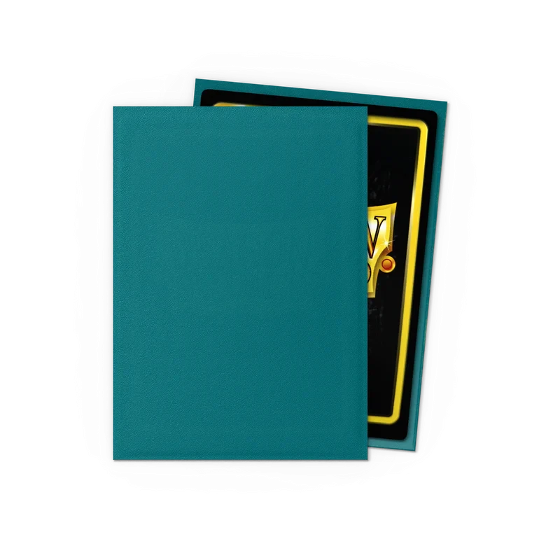 Koszulki na karty Dragon Shield - Petrol Matte - obrazek 2