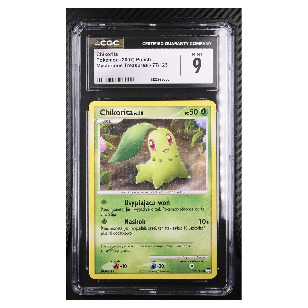 CGC9 - Chikorita Pokémon (2007) Polish 77/123