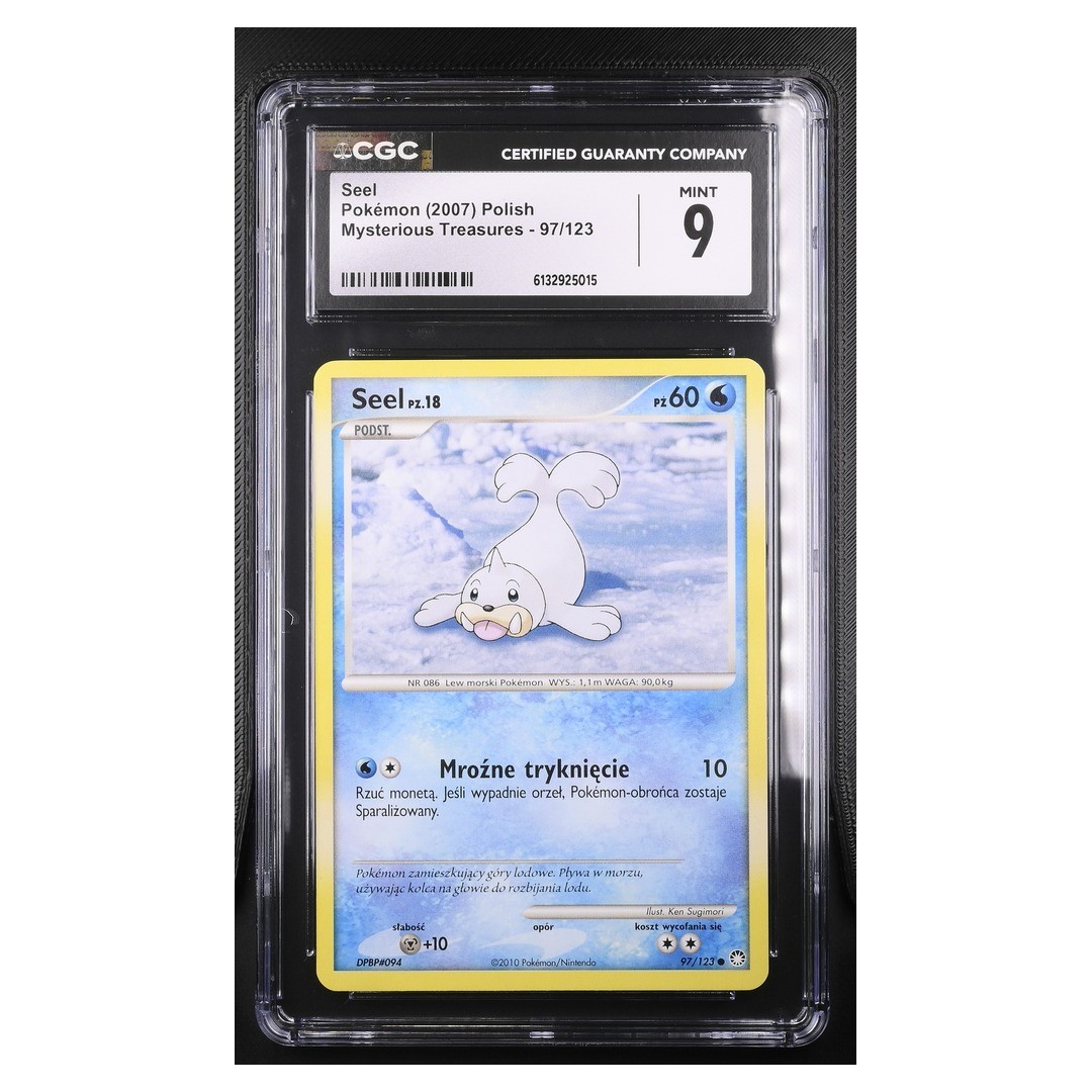 CGC9 - Seel Pokémon (2007) Polish 97/123