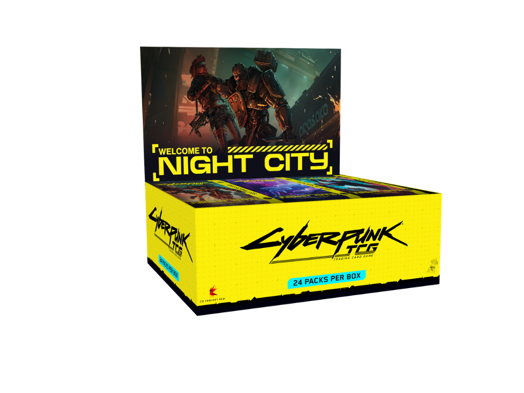 Cyberpunk TCG: Welcome to Night City Booster Box - obrazek 2